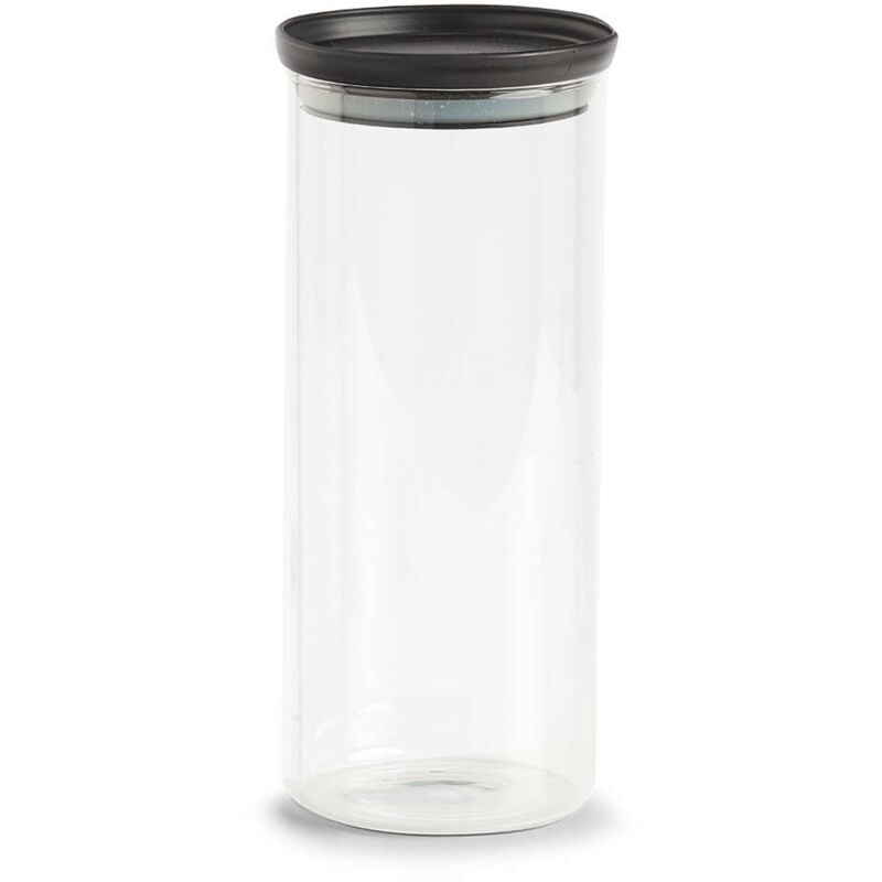 Récipient en verre avec couvercle en plastique, 1250 ml