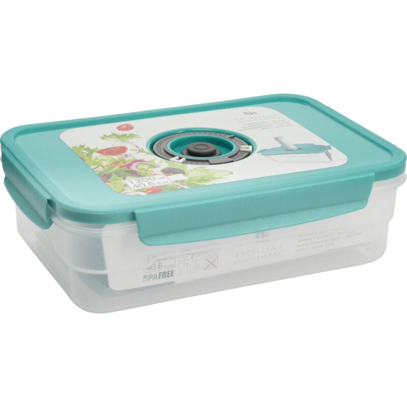 Récipient pour le stockage des aliments, avec couvercle