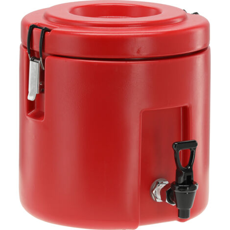 Récipient isotherme, chauffe-plats pour aliments 9L avec robinet de vidange
