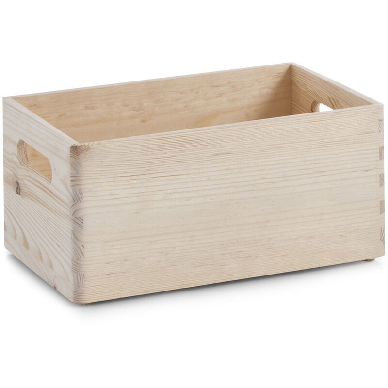 Récipient multifonctionnel, organisateur en bois Zeller