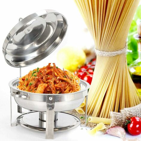 Recipiente de acero inoxidable para mantener caliente - 7,5 l - Para catering, buffets y fiestas