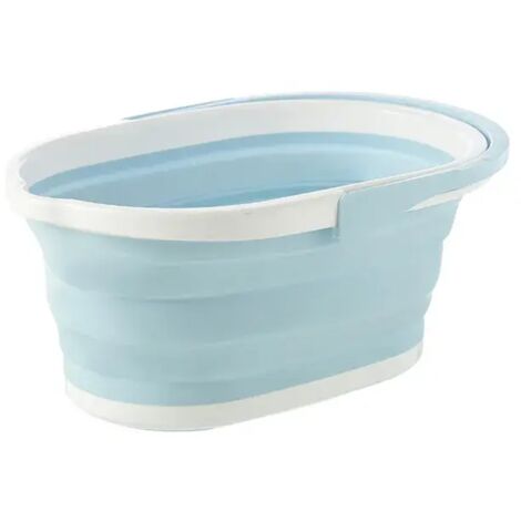 Recipiente de agua plegable, equipo de camping, cubo de plástico, lavabo para pies, pesca, lavado de coches, artículos para el hogar, accesorios, cubo viejo 3
