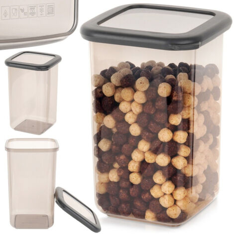 Recipiente de cocina para alimentos sueltos, café, azúcar, sal y pasta (1,2 l)