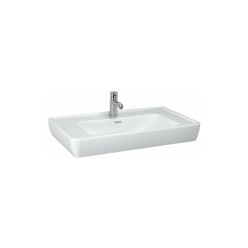 

Recipiente de lavado PRO A, 1 agujero para grifo, con rebosadero, 850x480, blanco, color: Beige Bahama - H8139560181041