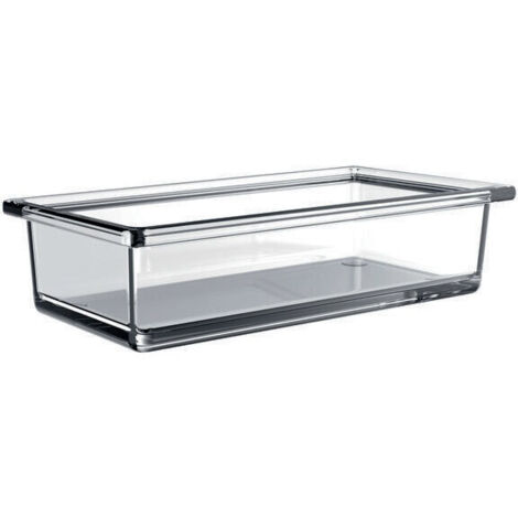 Recipiente de vidrio de emco liaison rectangular para barandilla,