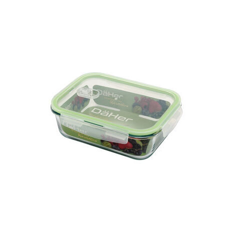 Recipiente Hermetico De Cristal Rectangular 1500ml 92.464/rt/1500ml