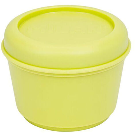 Recipiente para alimentos redondo 0.25l amarillo, serie sunset milan