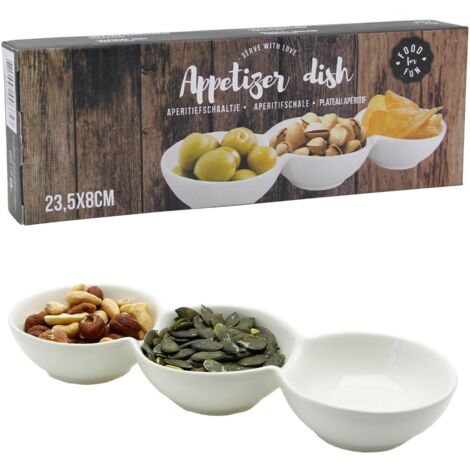 RECIPIENTES DE PORCELANA PARA SALSAS Y DIPS