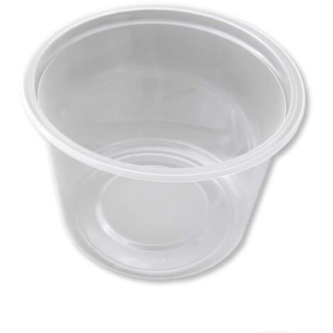 Récipients à soupe ronds 250 ml PP, lot de 50.