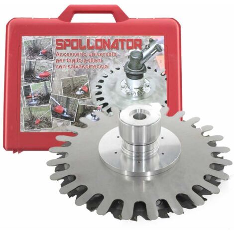 Reciprocatore universale con disco in WIDIA Ø 230 mm decespugliatore da 25-30 cc