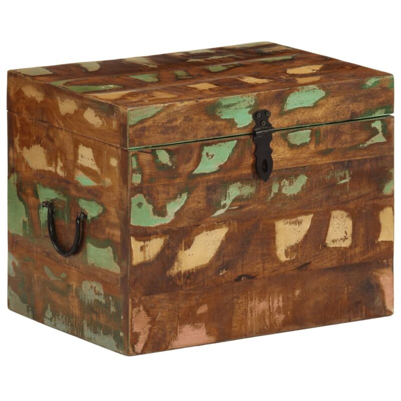 Reclaimed Storage Box Solid Wood Vidaxl
