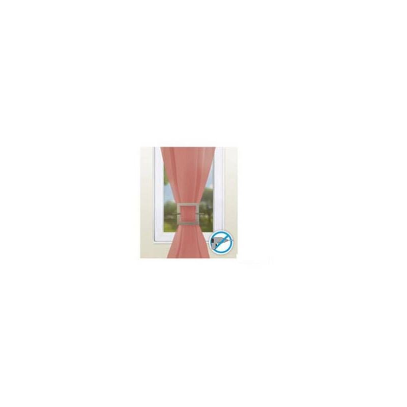 

Cintacor - Recogecortina de metal plata Ad610