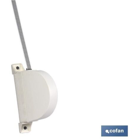 RECOGEDOR ABATIBLE CINTA BLANCO 6MX13MM