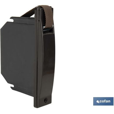 Recogedor de cinta de persiana Minipack (Empotrado, Anchura de la correa:  18 mm)