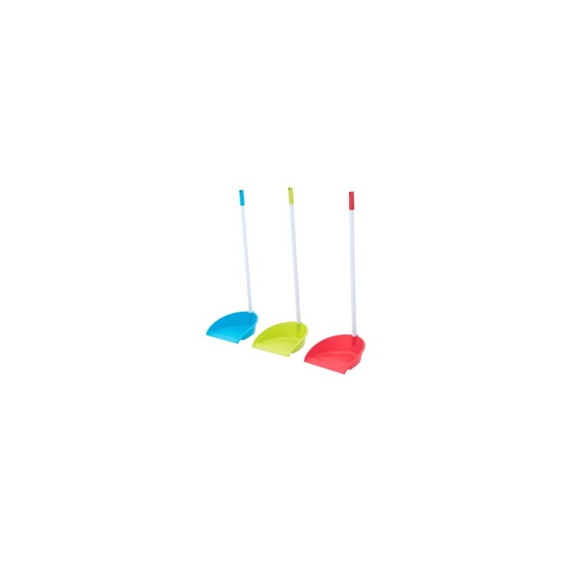 

Recogedor plastico con mango azul