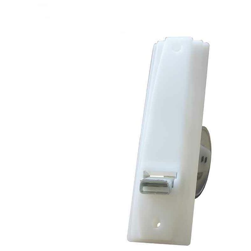 

SCHELLENBERG Recogedor con placa blanco sistema maxi 25x165x140mm (140x155mm)