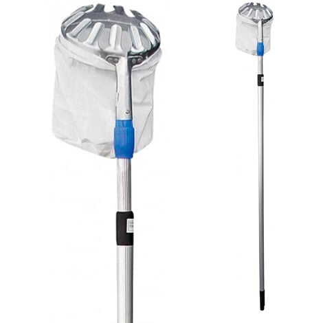 RECOGEDOR DE FRUTAS TELESCOPICO EXTENSIBLE DE 130-240cm GROUW