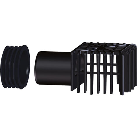 Recogedor de hojas para desagües de emergencia para desagües de tejados planos serie HL68