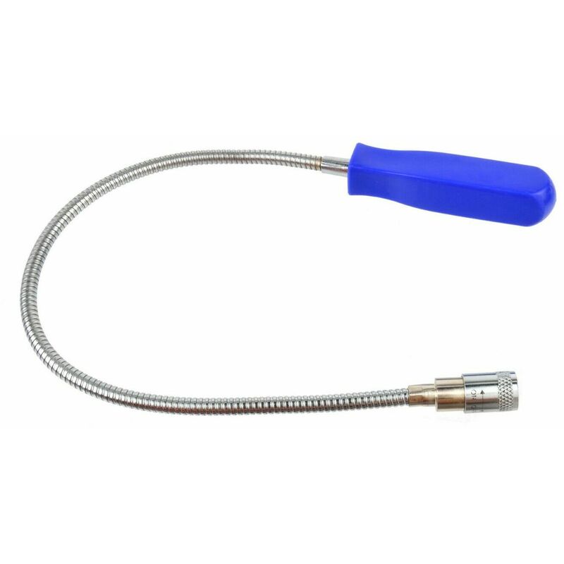 

Recogedor flexible con la punta imantada,iman en la punta con luz led -taller-