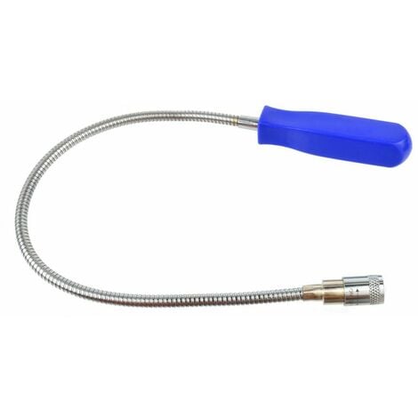 Recogedor flexible con la punta imantada,iman en la punta con luz led -taller-