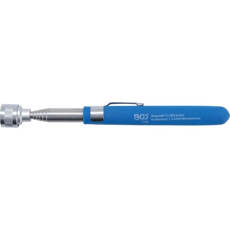Recogedor magnético  650 mm  fuerza de tracción 3 kg