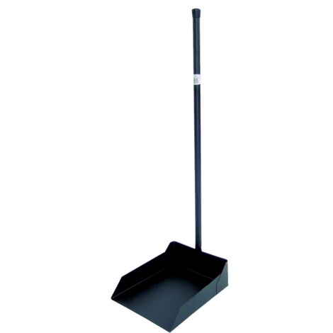 RECOGEDOR METALICO NEGRO