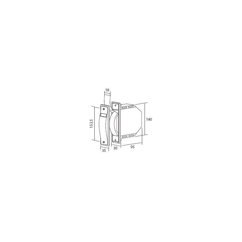 

Recogedor Persiana 18Mm Universal Plastico Blanco - Gaviota