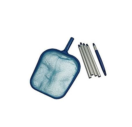 Recogehojas de superficie+mango 5 secciones 160 cm