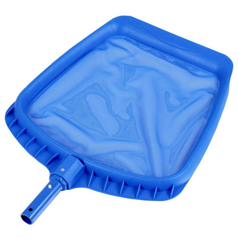 

Recogehojas de superficie profesional con red azul de plástico de 38x40 cm