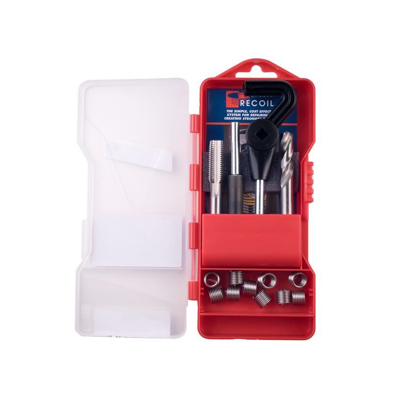 Recoil 37168 Metric Thread Repair Kit Medium M16.0 - 1.50 Pitch 6 Inserts RCL37168