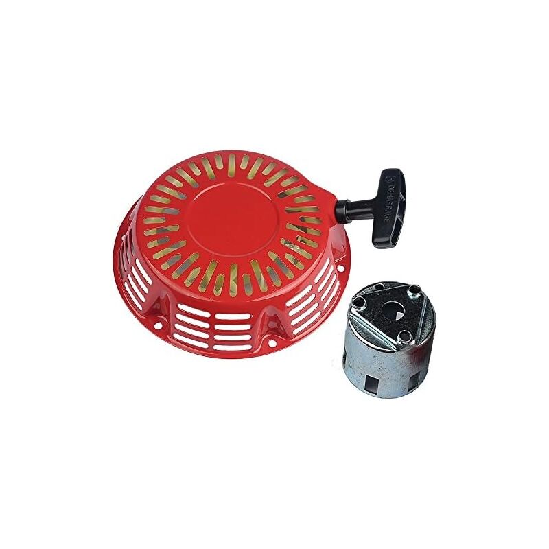 Recoil Starter with Starter Cup Replacement for Honda GX240 GX270 8HP 9HP Engine Motor Parts 28400-ZE2-W01 / 28400-ZE2-W01ZA / 28400-ZE2-W01ZN