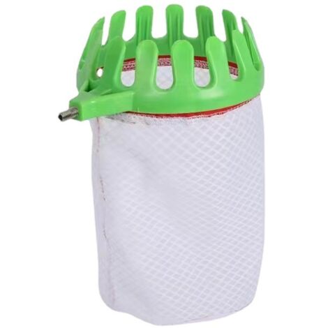 recolector de frutas con bolsa, recolector de frutas desmontable para manzanas, cítricos, peras y melocotones, bolsa de recolección de herramientas de jardinería.