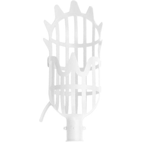 Recolector de frutas - Pinzas para frutas de colores  Poste de recogida de fruta con cesta  Poste telescópico para ciruelos, naranjos, melocotones, mangos y peras.