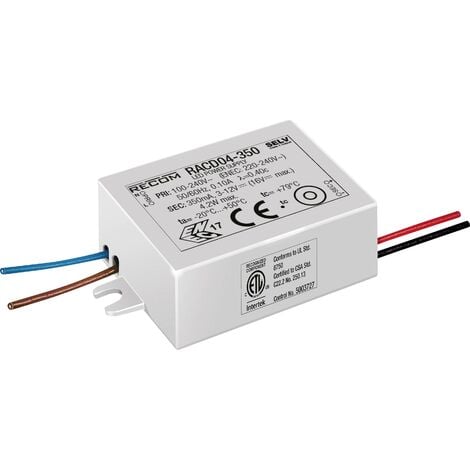 RECOM Driver de LED 4.2 W 350 mA 3 - 12 V/DC 1 pc(s) Y240992
