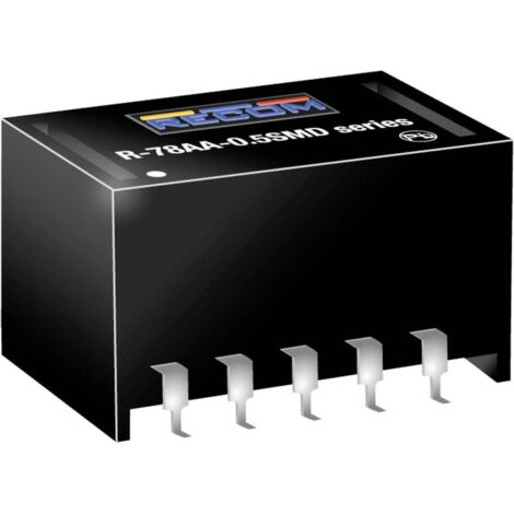 RECOM R-78AA9.0-0.5SMD Convertitore DC/DC SMD 12.6 500 mA Num. uscite: 1 x Contenuto 1 pz.