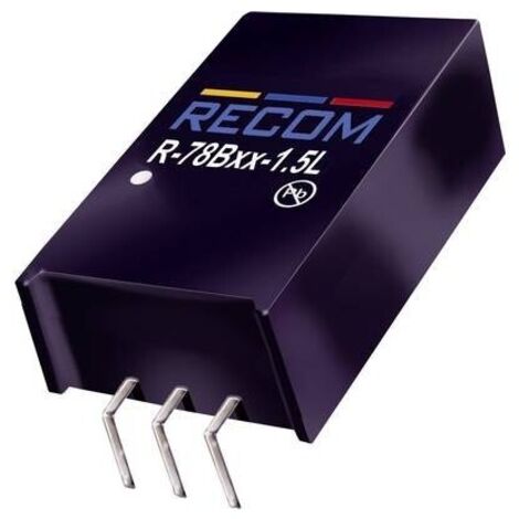 RECOM R-78B3.3-1.5L Convertitore DC/DC da circuito stampato 3.3 V/DC 1.5 A 5 W Num. uscite: 1 x Contenuto 1 pz.