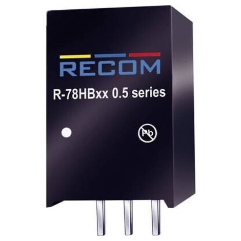 RECOM R-78B6.5-1.0 Convertitore DC/DC da circuito stampato 32 V/DC 6.5 V/DC 1 A 6.5 W Num. uscite: 1 x
