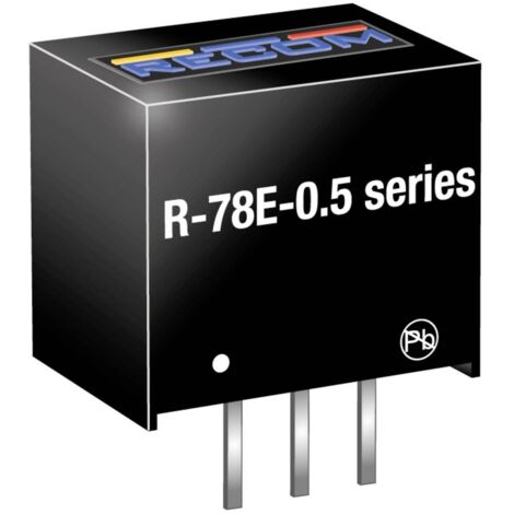 RECOM R-78E3.3-0.5 Convertitore DC/DC da circuito stampato 3.3 500 mA Num. uscite: 1 x Contenuto 1 pz.