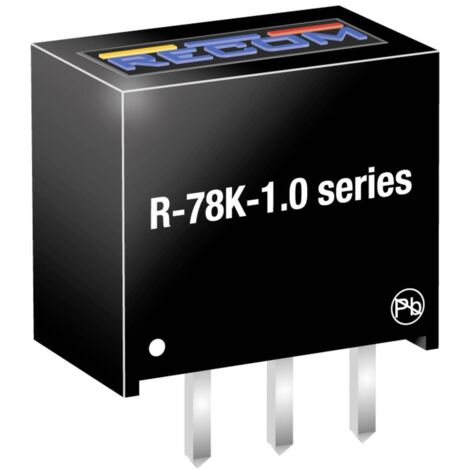 RECOM R-78K12-1.0 Convertisseur CC/CC 12 V 1 A 12 W Contenu 1 pc(s) C641732