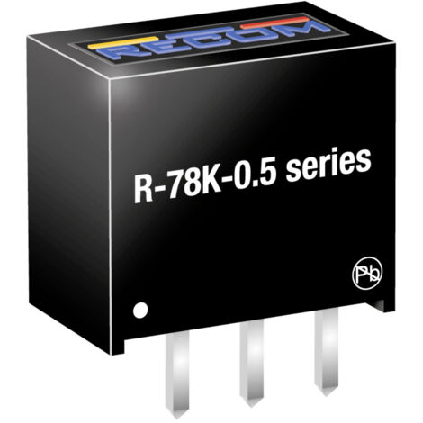 RECOM R-78K3.3-0.5 DC/DC-Wandler  3.3 V 0.5 A 1.65 W  Inhalt 1 St.