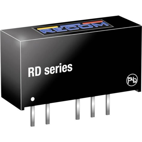 RECOM RD-1212D/P Convertitore DC/DC da circuito stampato 84 mA 2 W Num. uscite: 2 x Contenuto 1 pz.
