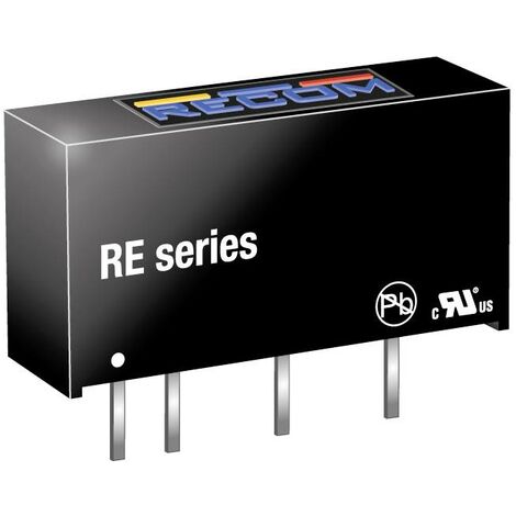 RECOM RE-0505S Convertisseur CC/CC pour circuits imprimés 5 200 mA 1 W Nbr. de sorties: 1 x Contenu 1 pc(s) Y273852