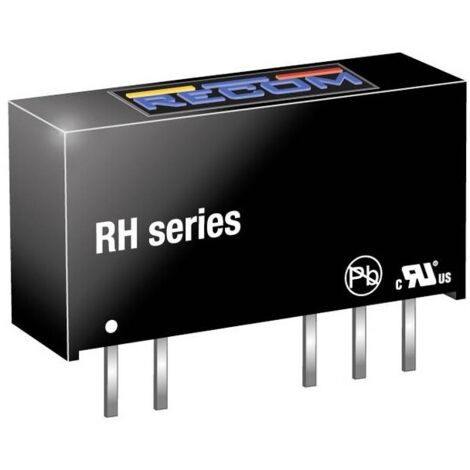 RECOM  RH-1212D Convertitore DC/DC da circuito stampato 12 1 W Num. uscite: 2 x