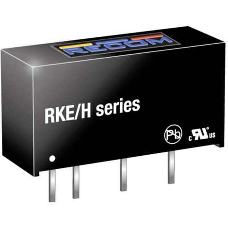 RECOM RKE-1205S/H Convertitore DC/DC da circuito stampato 5 200 mA 1 W Num. uscite: 1 x Contenuto 1 pz.