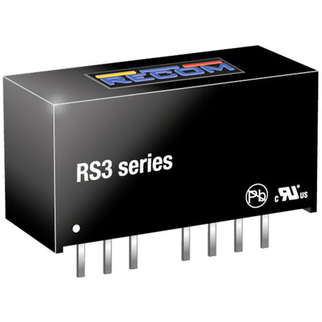 RECOM RS3-2412SZ/H3 DC/DC-Wandler, Print 12 250 mA 3 W Anzahl Ausgänge: 1 x Inhalt 1 St.