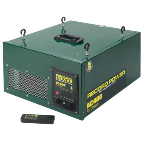 Record AC400 Two Stage Air Filter with Remote and 3 Speeds