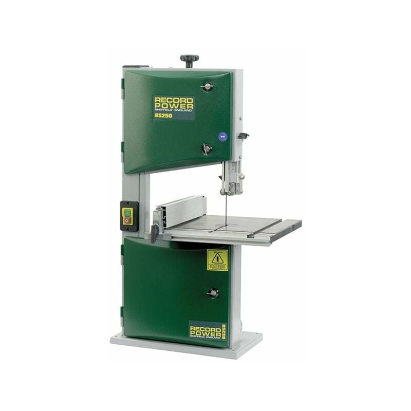 Record Power - BS250 Benchtop Bandsaw 350W 240V RPTBS250