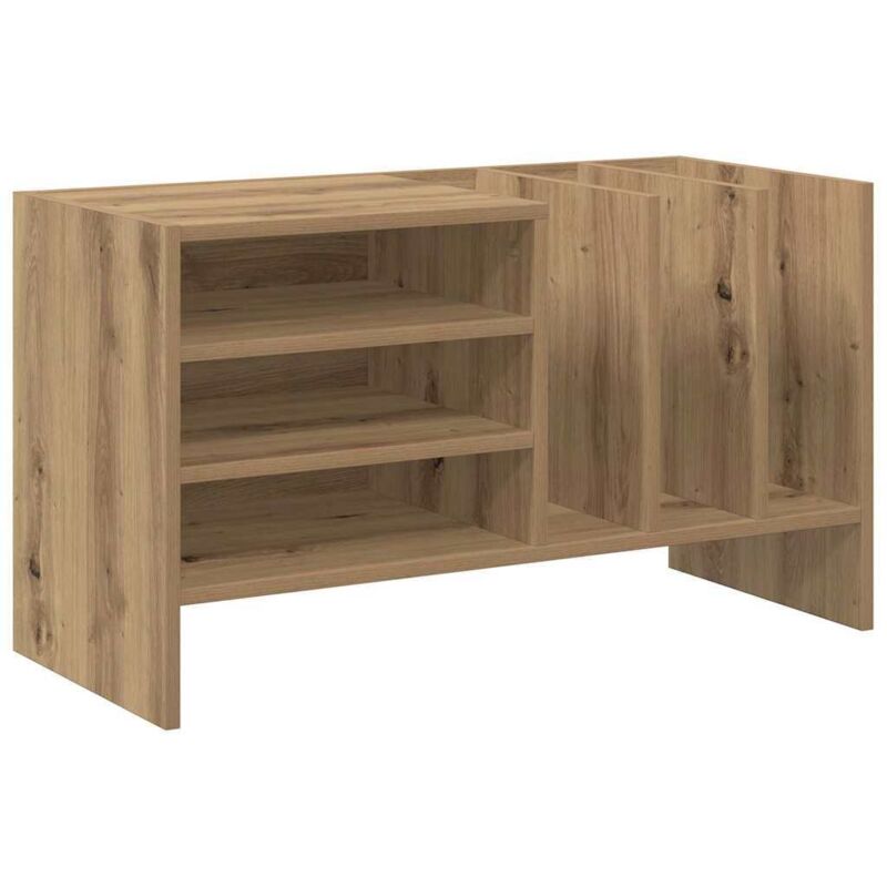 Record Cabinet Artisan Oak 78.5 X 35 X 45 Cm Engineered Wood Vidaxl