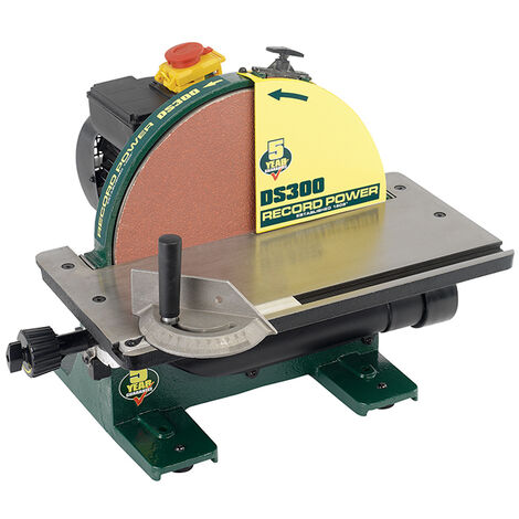 Record Power DS300 DS300 Cast Iron Disc Sander 305mm (12in) RPTDS300