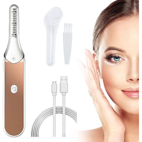 Recourbe-cils chauffant, recourbe-cils chauffant rechargeable avec 4 modes de température